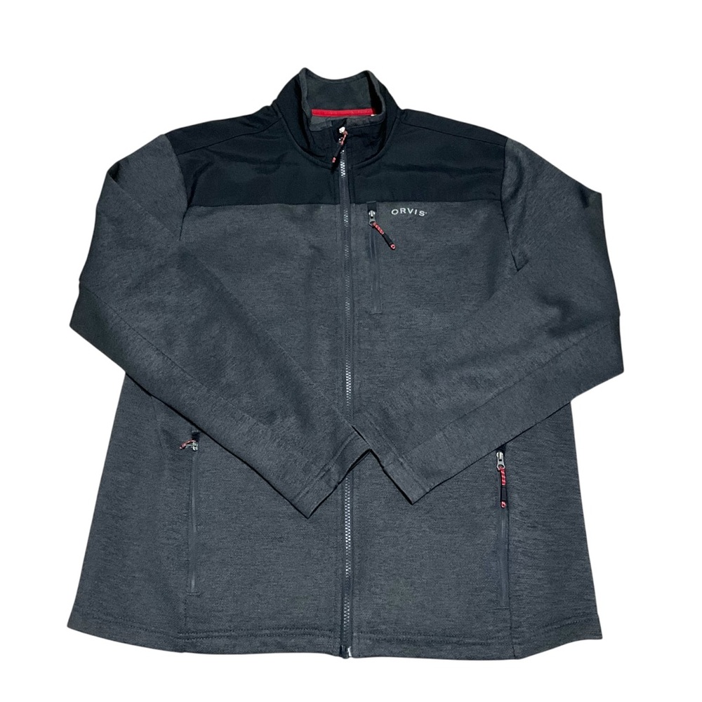 Orvis Men's Charcoal and Black Performance Jacket